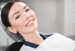 happy dental patient smiling
